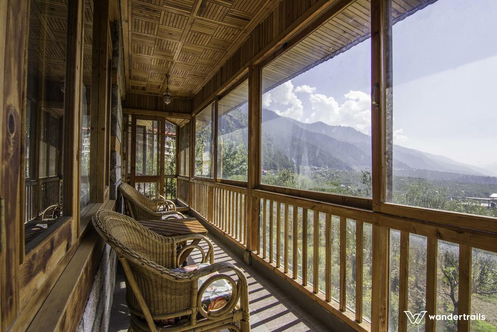 Gurung'S Cottages - A Wandertrails Stay Manāli Buitenkant foto